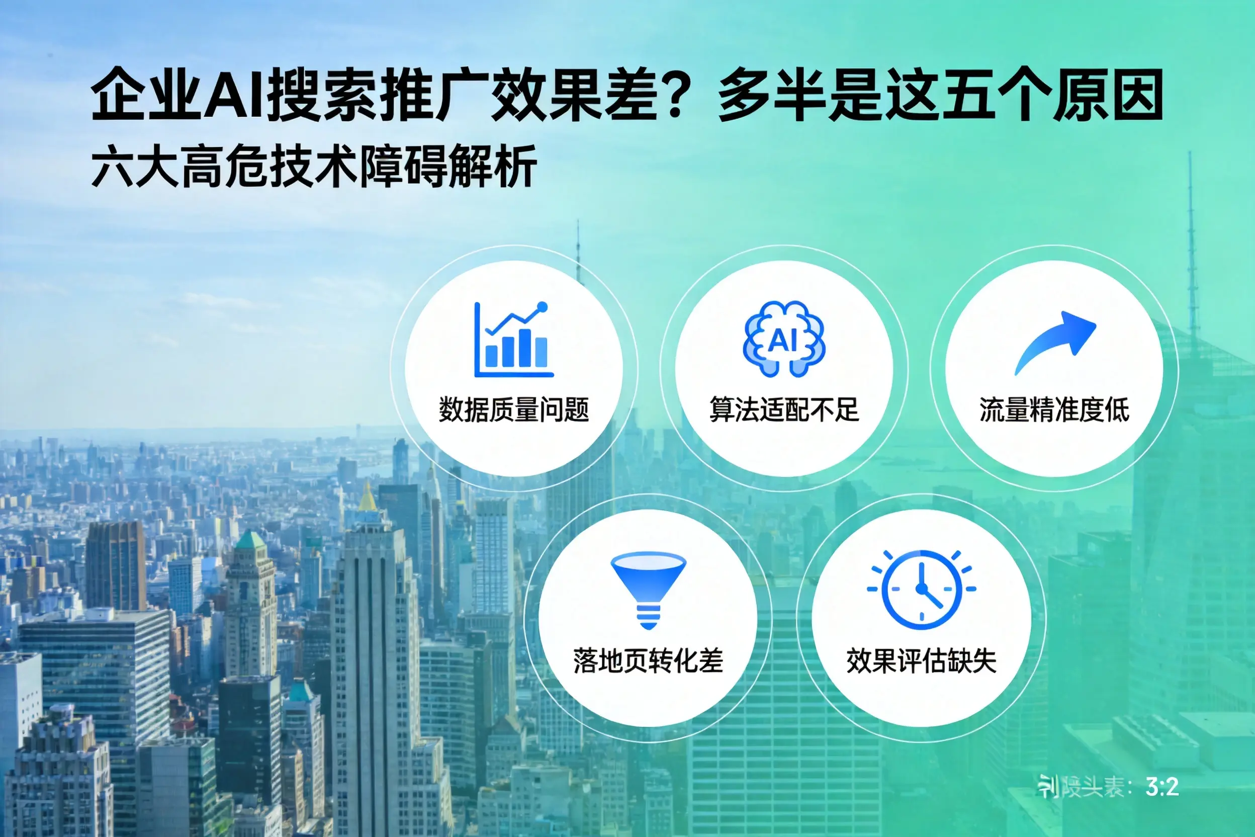 硚口企业AI搜索推广效果差？多半是这五个原因